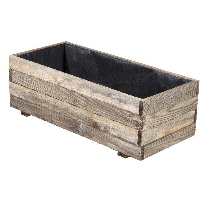 gardening/pots-planters-troughs/impregnated-wooden-planter-90cm-x-40cm-x-h30cm