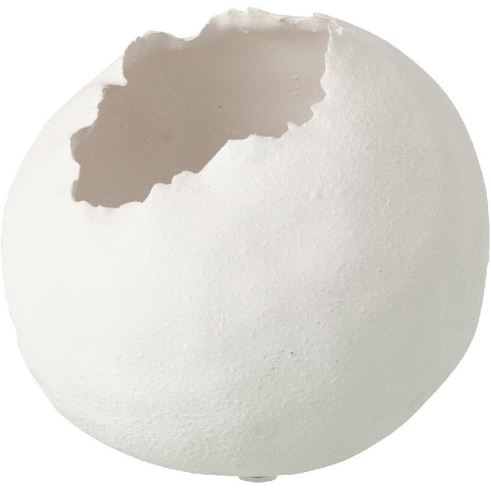 home-decor/indoor-pots-plant-stands/irregular-clay-flowerpot-white-medium