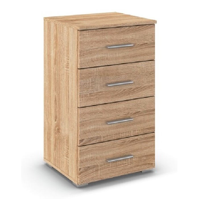 bedrooms/chest-of-drawers/flexx-narrow-chest-with-4-drawers-finished-in-sonoma-oak