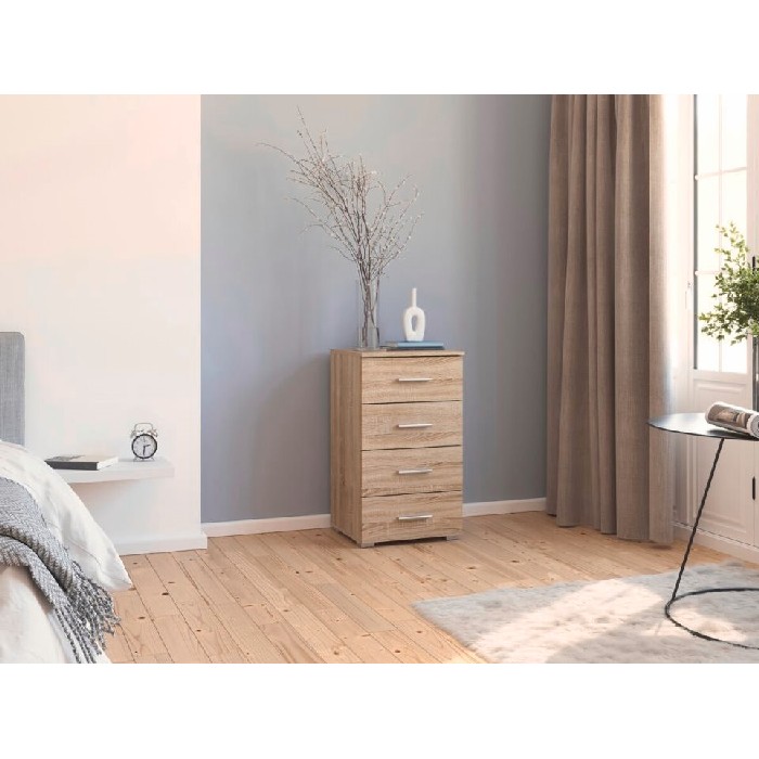 bedrooms/chest-of-drawers/flexx-narrow-chest-with-4-drawers-finished-in-sonoma-oak