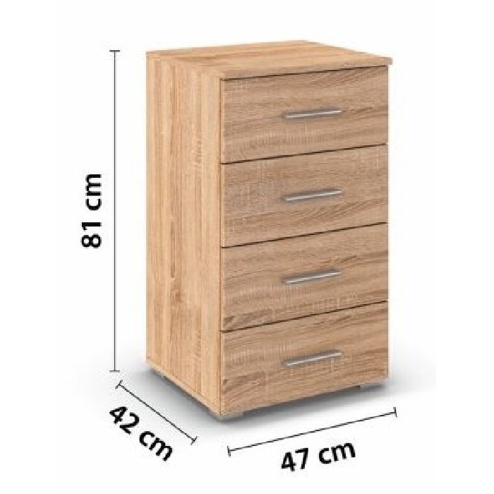 bedrooms/chest-of-drawers/flexx-narrow-chest-with-4-drawers-finished-in-sonoma-oak