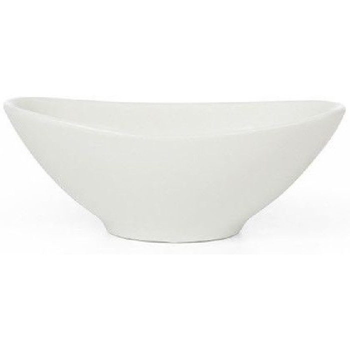tableware/plates-bowls/coincasa-white-porcelain-oval-bowl