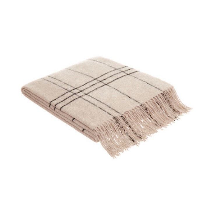 home-textiles/blankets-throws/promo-coincasa-plaid-wool-blend-with-fringes