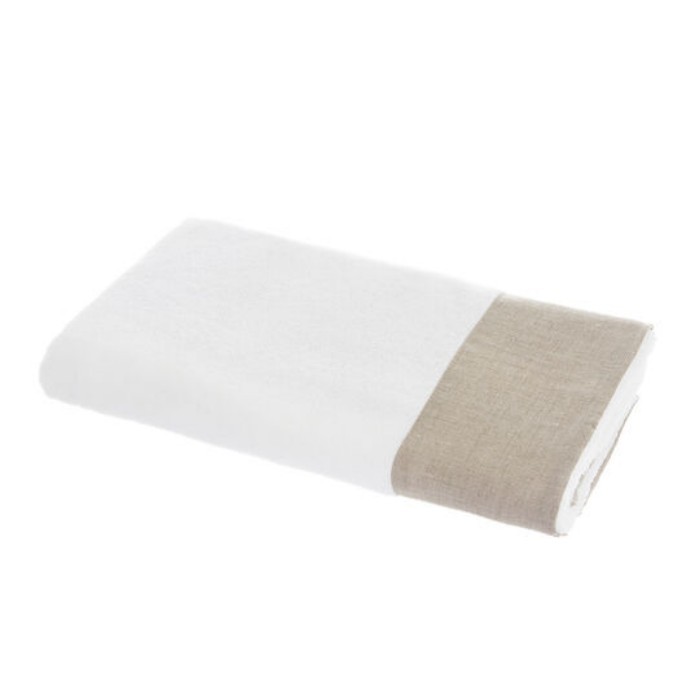 home-textiles/bath-linen-towels/coincasa-towel-with-linen-flounce-one-towel-only-6678390