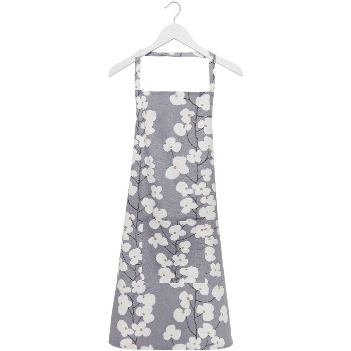 home-textiles/kitchen-textiles/promo-coincasa-cotton-kitchen-apron-with-flowers-print