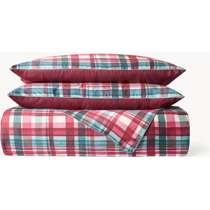 christmas/decorations/coincasa-checked-cotton-sateen-duvet-cover-6803189
