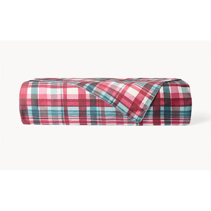 christmas/decorations/coincasa-checked-cotton-sateen-duvet-cover-6803189