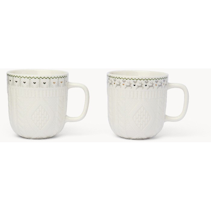 christmas/table-setups/coincasa-crochet-decorated-new-bone-china-mugs-6803385
