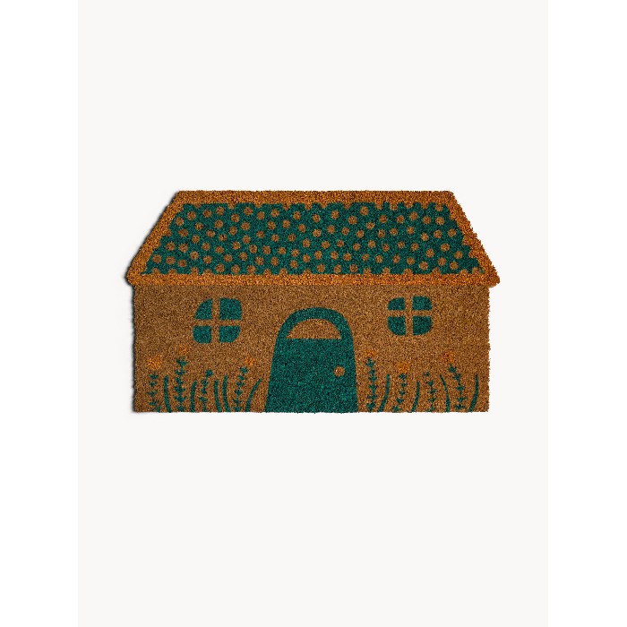 home-textiles/carpets-rugs/coincasa-natural-coconut-house-shaped-doormat