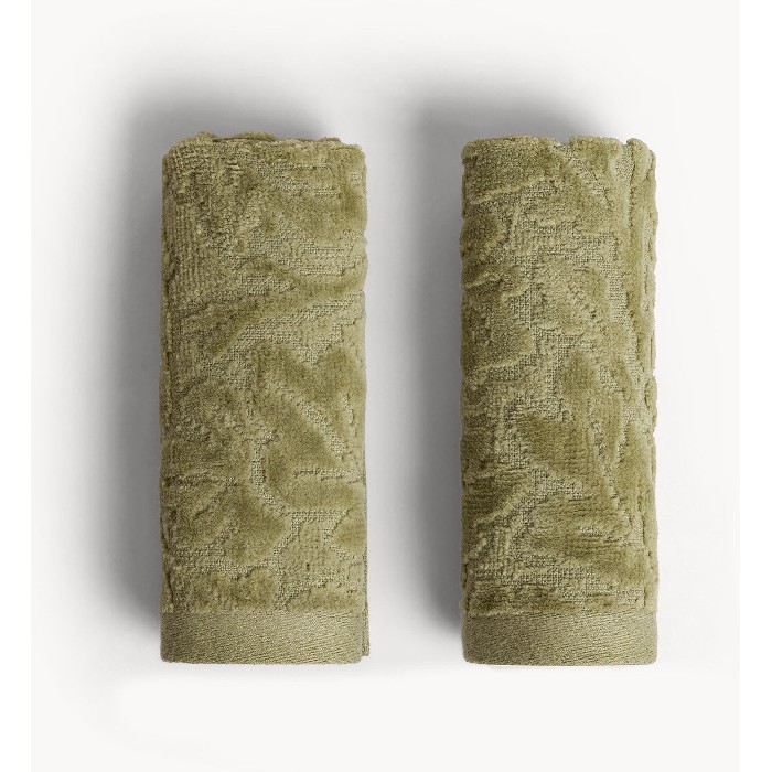 home-textiles/bath-linen-towels/coincasa-set-of-2-cotton-velour-washcloths-with-embossed-pattern-–-6807239