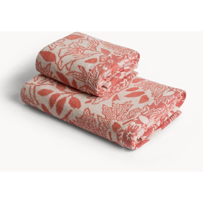home-textiles/bath-linen-towels/coincasa-floral-patterned-cotton-velour-towel-–-6807260