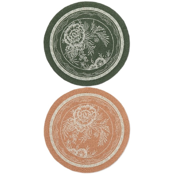 tableware/placemats-coasters-trivets/coincasa-pure-cotton-placemat-with-floral-embroidery-6809250