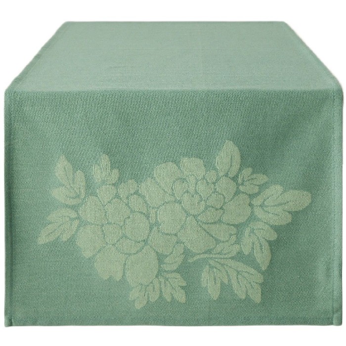 home-textiles/table-cloths-runners/coincasa-cotton-table-runner-with-floral-jacquard-weave