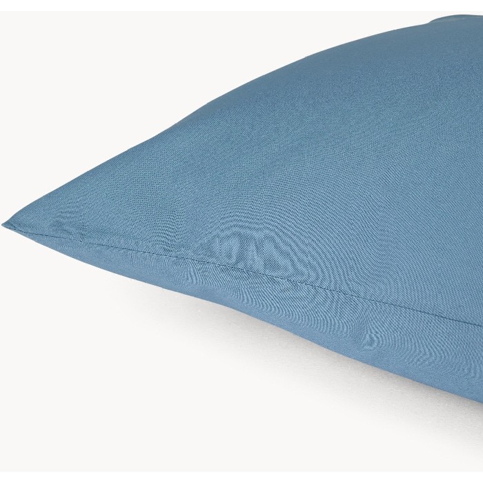 home-textiles/pillow-cases/coincasa-set-of-2-solid-cotton-percale-pillowcases-blue