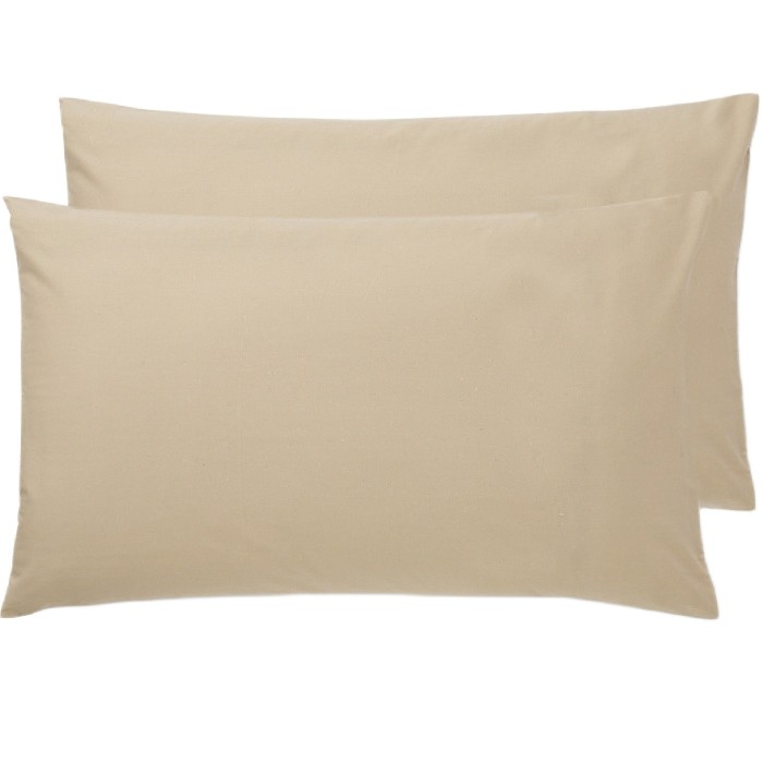 home-textiles/pillow-cases/coincasa-set-of-2-solid-cotton-percale-pillowcases-beige