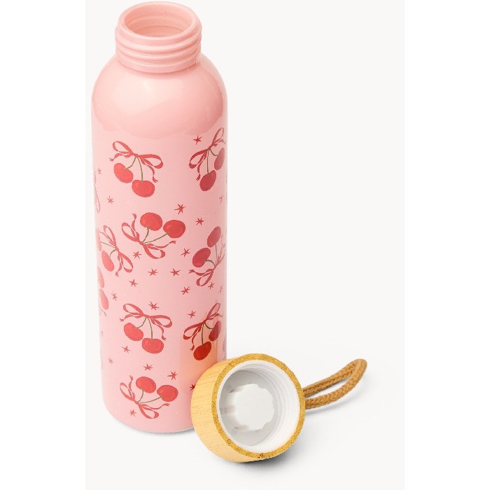 kitchenware/picnicware/coincasa-glass-water-bottle-with-cherry-motif