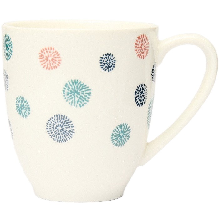 tableware/mugs-cups/coincasa-new-bone-china-plate-with-floral-pattern-white-6809455