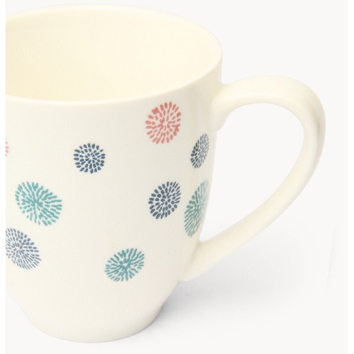 tableware/mugs-cups/coincasa-new-bone-china-plate-with-floral-pattern-white-6809455