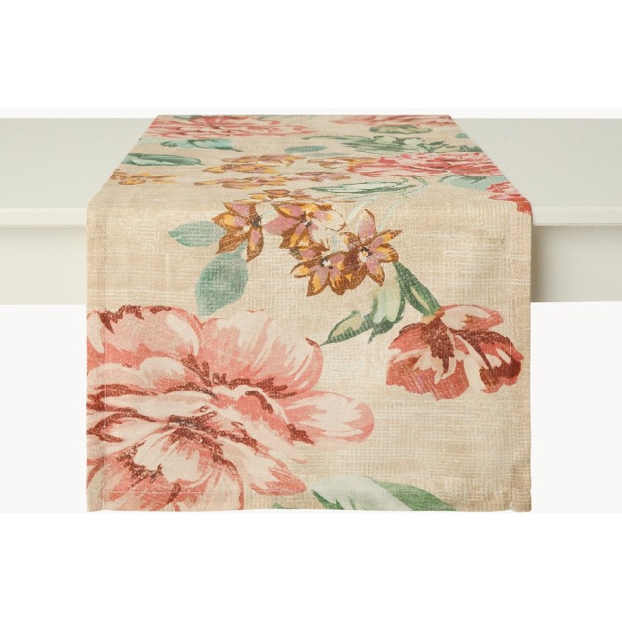 home-textiles/table-cloths-runners/coincasa-cotton-panama-table-runner-with-floral-print