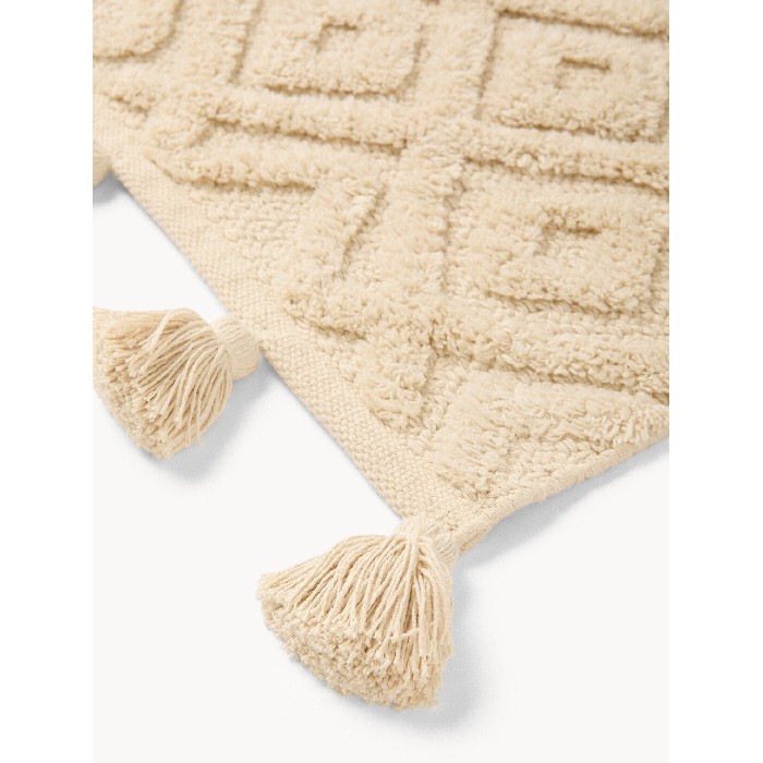 home-textiles/carpets-rugs/coincasa-tufted-rug-with-geometric-pattern-and-tassels-beige-6809509
