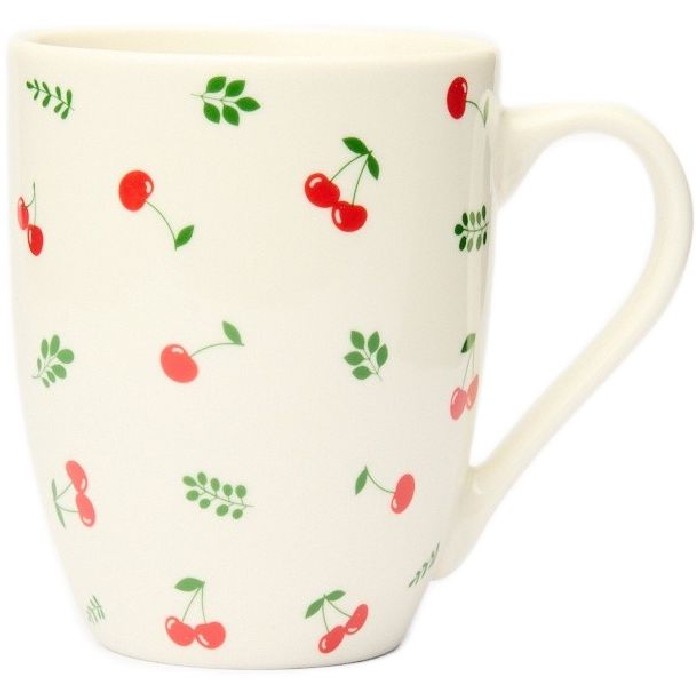 tableware/mugs-cups/coincasa-cherry-motif-new-bone-china-mug-white