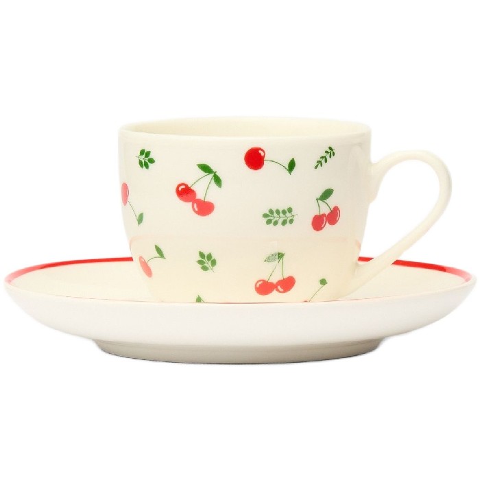 tableware/mugs-cups/coincasa-cherry-motif-new-bone-china-coffee-cup-white