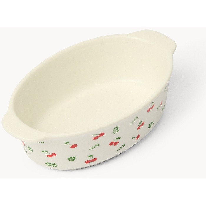 kitchenware/dishes-casseroles/coincasa-new-bone-china-baking-dish-with-cherry-motif-white
