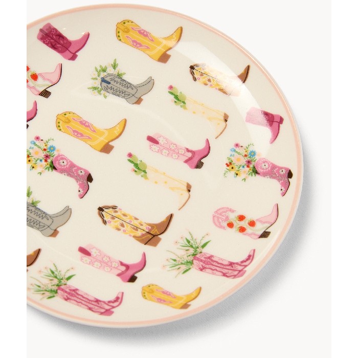 tableware/plates-bowls/coincasa-new-bone-china-bread-plates-with-boot-motif