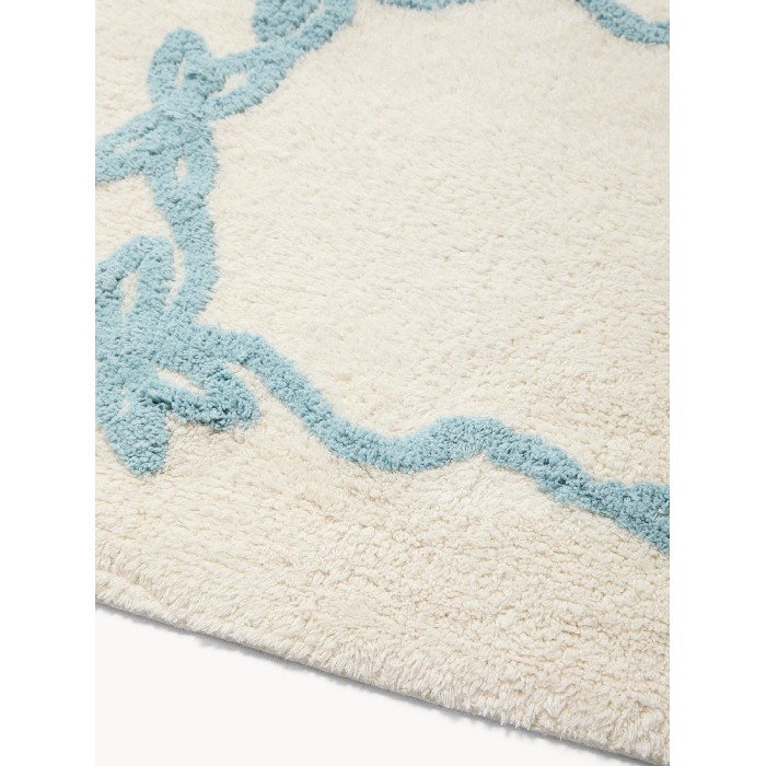 home-textiles/bathroom-carpets/coincasa-tufted-cotton-bath-mat-with-bow-design-blue