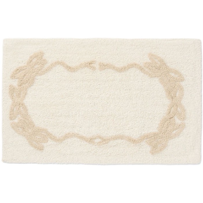 home-textiles/bathroom-carpets/coincasa-tufted-cotton-bath-mat-with-bow-design-beige