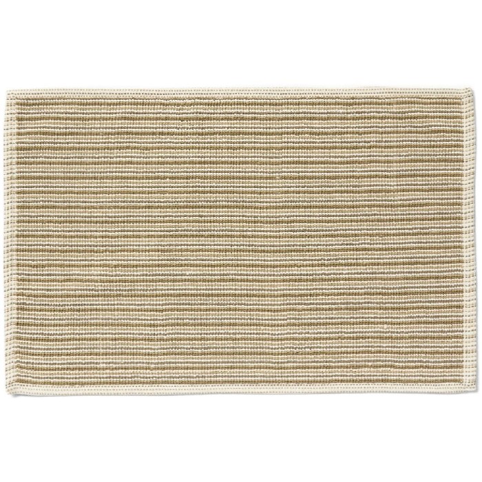 home-textiles/bathroom-carpets/coincasa-striped-cotton-bath-mat-green