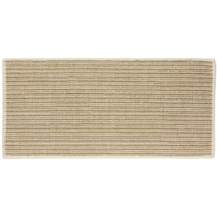 home-textiles/bathroom-carpets/coincasa-long-striped-cotton-bath-mat-green