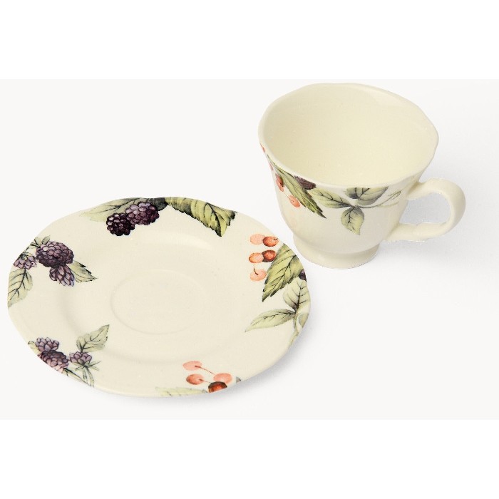 tableware/mugs-cups/coincasa-berry-motif-ceramic-teacup-white
