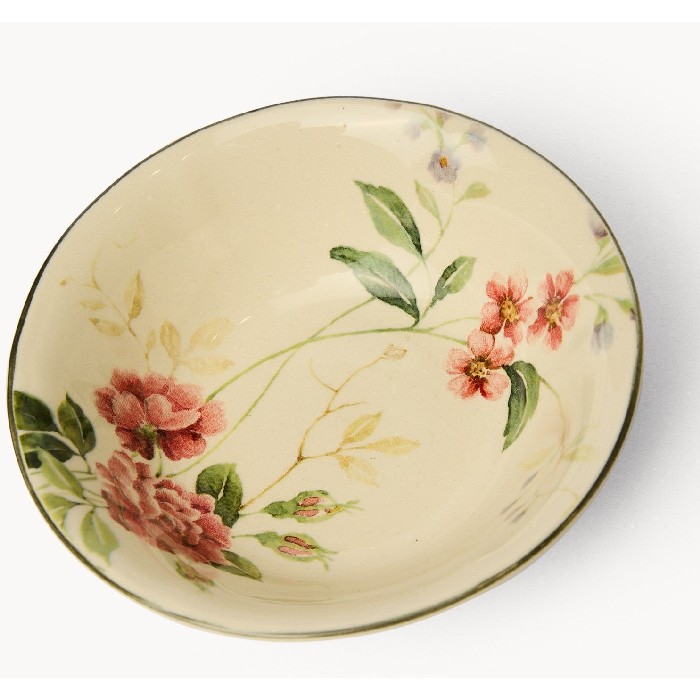 tableware/plates-bowls/coincasa-floral-motif-ceramic-bowl