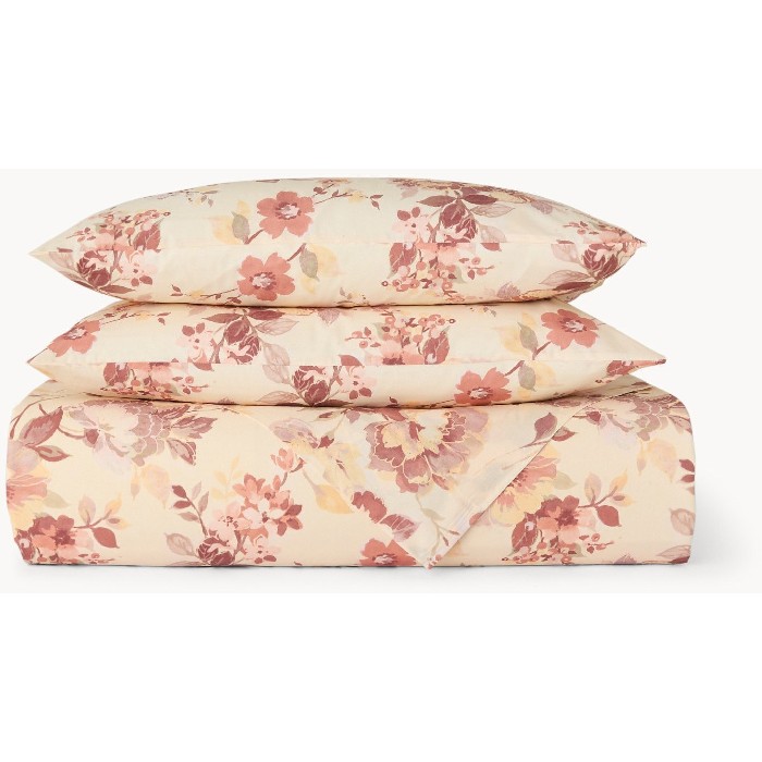 home-textiles/duvet-covers-sets/coincasa-pure-cotton-floral-duvet-cover-set-pink-6809813
