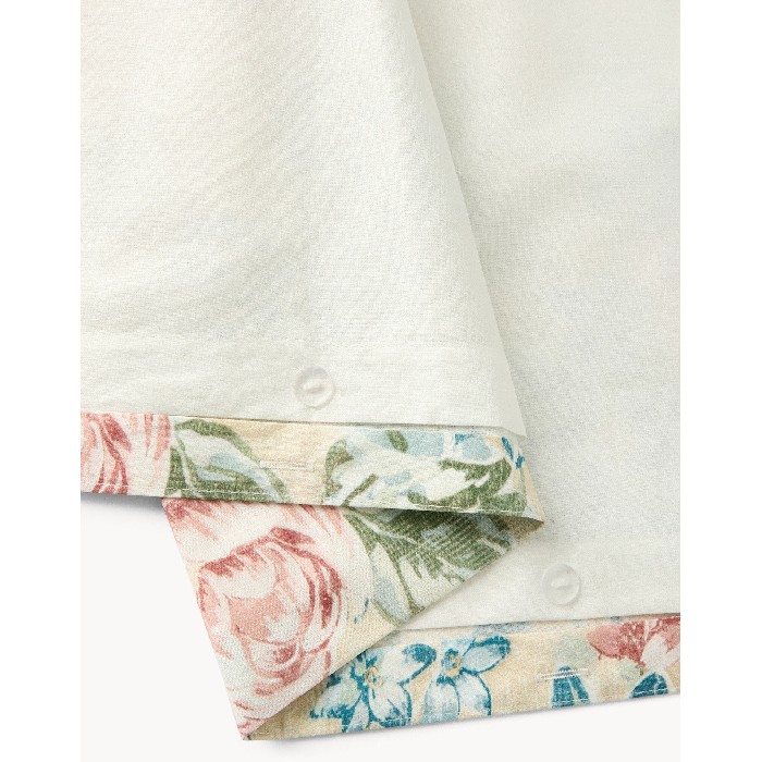 home-textiles/duvet-covers-sets/coincasa-pure-cotton-duvet-cover-set-with-floral-pattern-beige-6809824