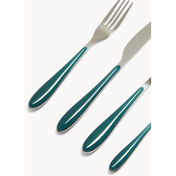 tableware/cutlery/coincasa-24-piece-stainless-steel-flatware-set-with-plastic-handles-green