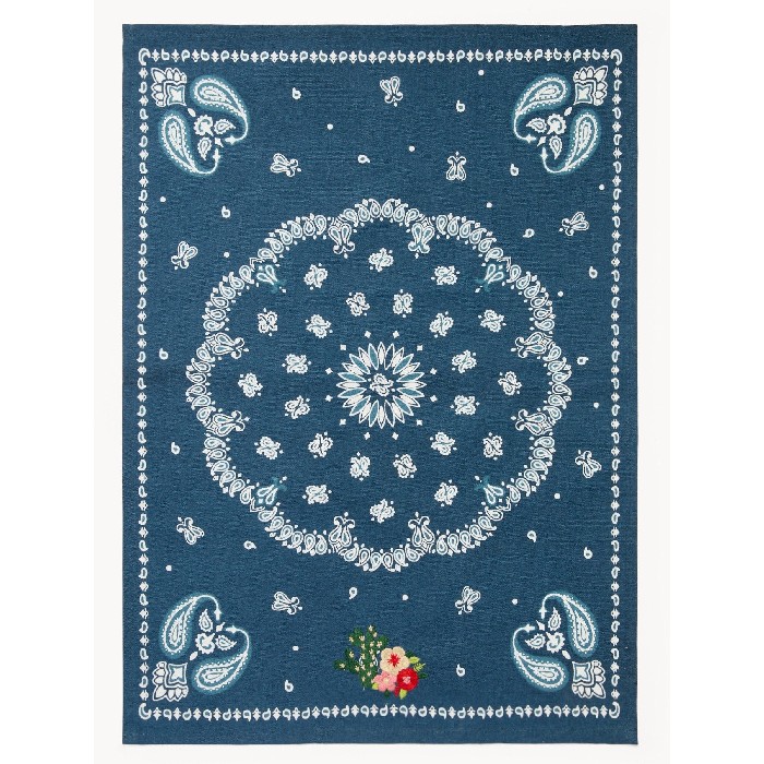 home-textiles/kitchen-textiles/coincasa-set-of-2-pure-cotton-tea-towels-blue