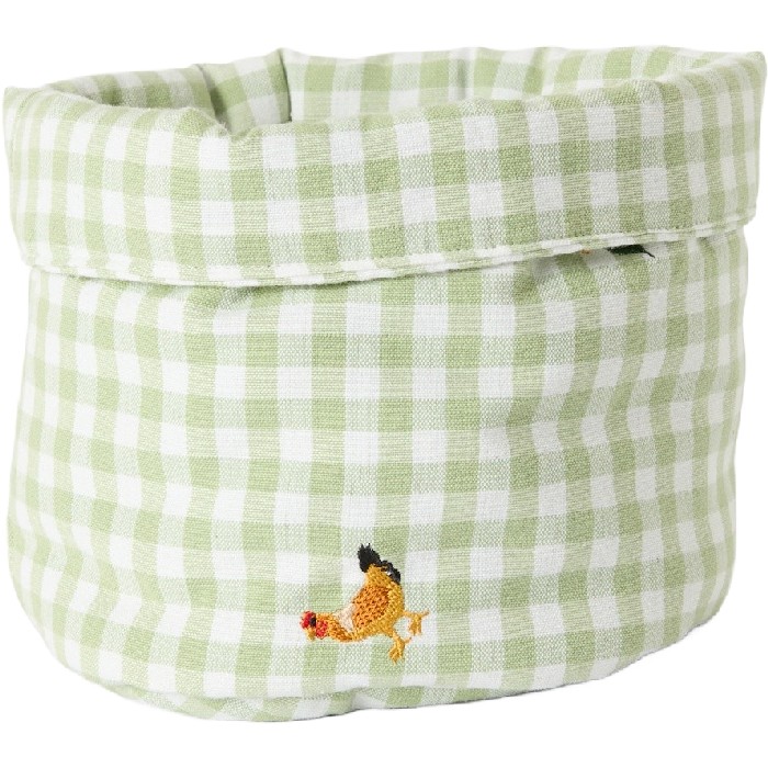 home-textiles/kitchen-textiles/coincasa-embroidered-gingham-cotton-basket-6809988