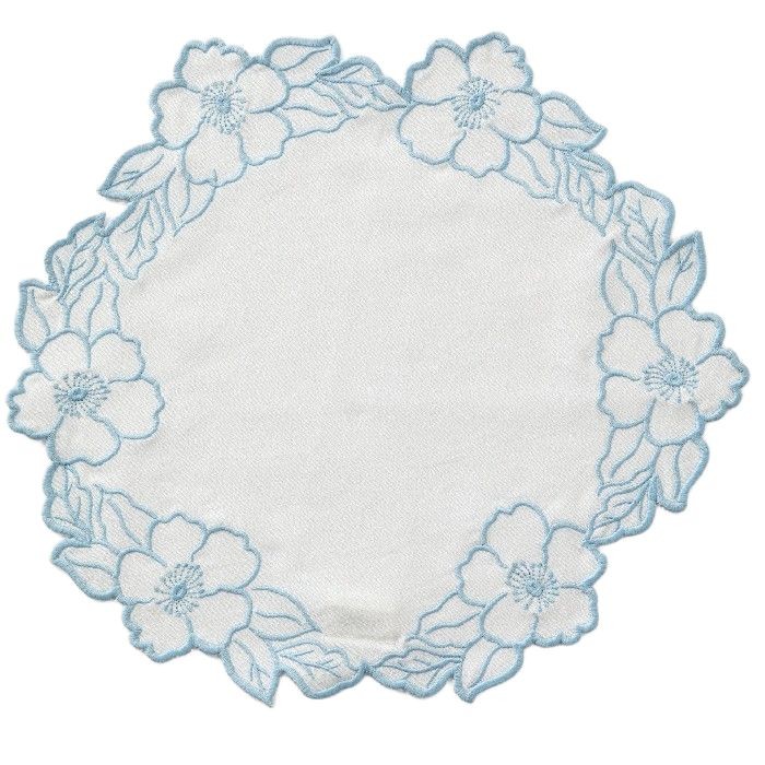 tableware/placemats-coasters-trivets/coincasa-laser-cut-cotton-placemat-with-flower-embroidery-6809991