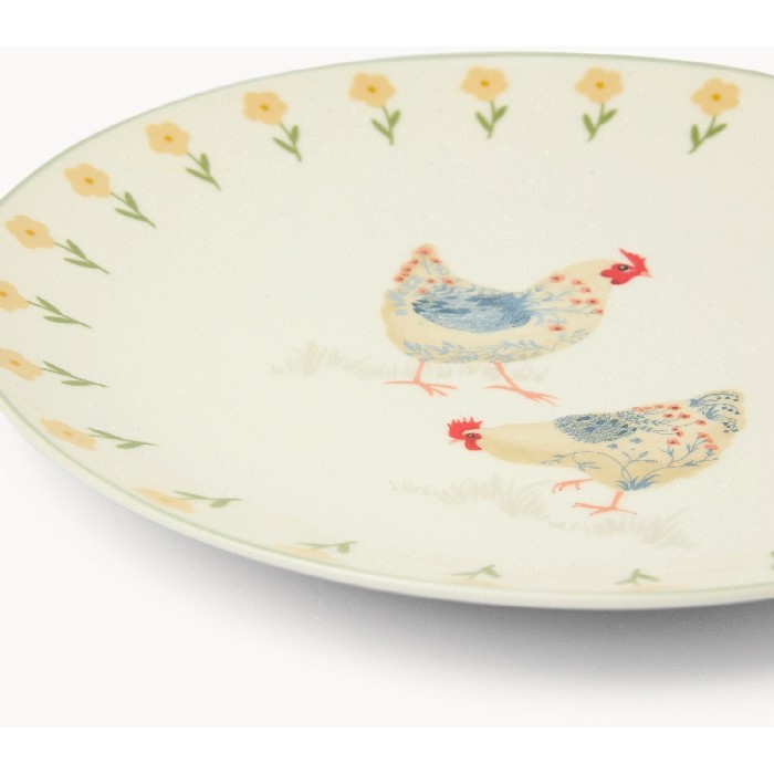 tableware/plates-bowls/coincasa-new-bone-china-serving-plate-chicken-motif-6809999