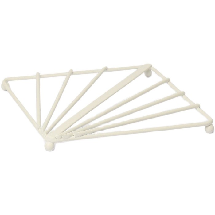 kitchenware/racks-holders-trollies/coincasa-enamelled-iron-bottle-holder-white