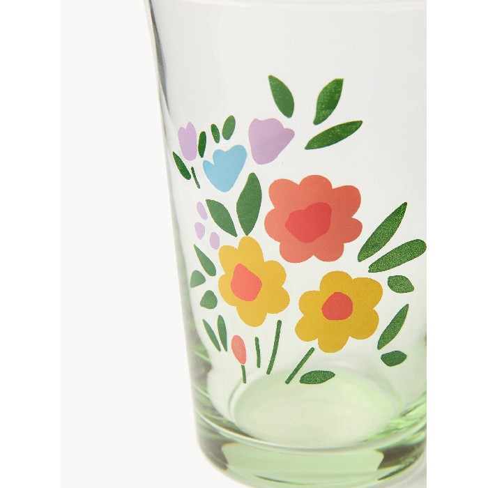 tableware/glassware/coincasa-flower-motif-glass-tumblers