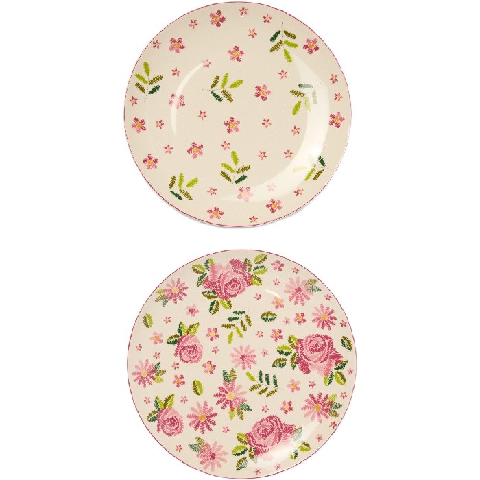 tableware/plates-bowls/coincasa-new-bone-china-serving-plate-with-rose-motif