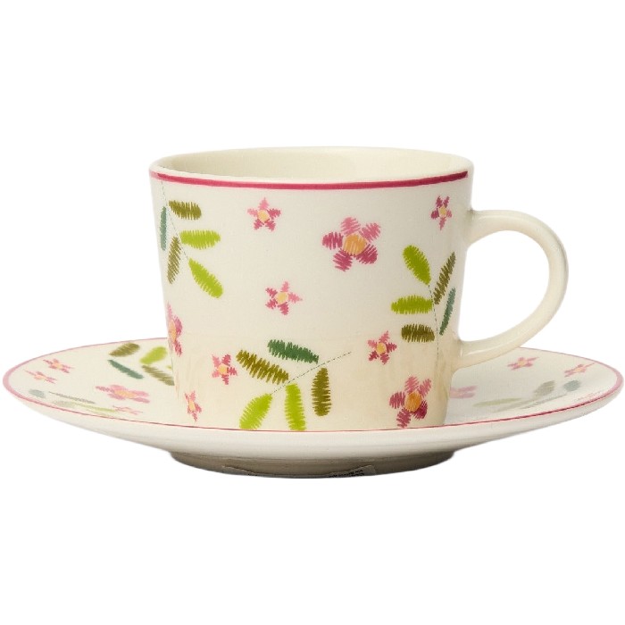 tableware/mugs-cups/coincasa-new-bone-china-tea-cup-with-rose-motif