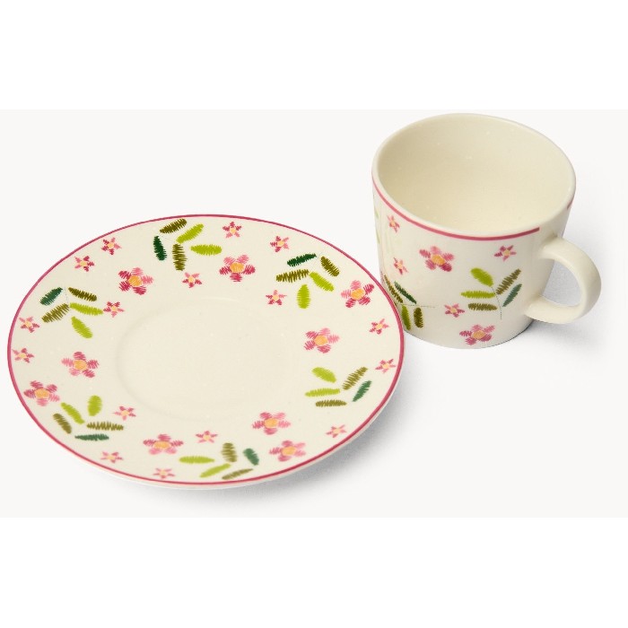 tableware/mugs-cups/coincasa-new-bone-china-tea-cup-with-rose-motif