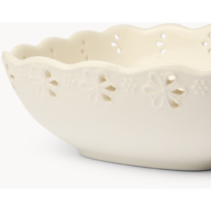 tableware/serveware/coincasa-perforated-ceramic-tray-white-6810193