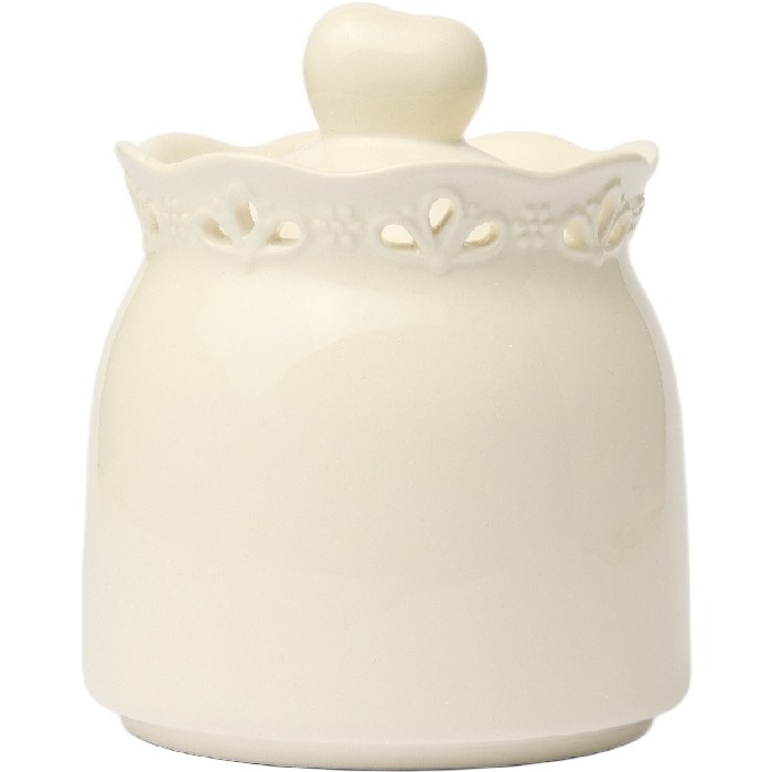 kitchenware/food-storage/coincasa-perforated-ceramic-biscuit-tin-white