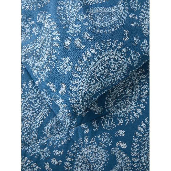 home-textiles/bedspreads-duvets-quilts/coincasa-paisley-cotton-percale-quilt-blue-6810502