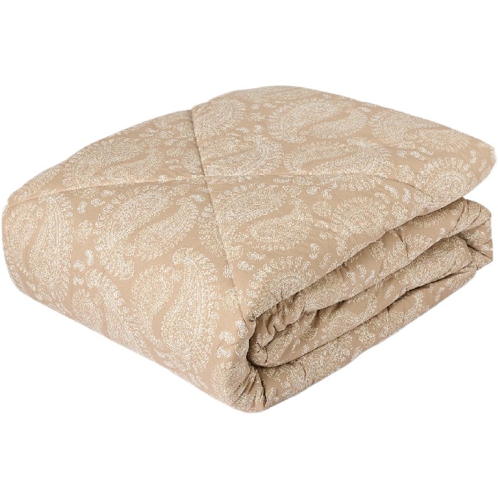 home-textiles/bedspreads-duvets-quilts/coincasa-paisley-cotton-percale-quilt-beige-6810510